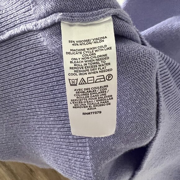 Ann Taylor Crew Neck Sweater Shell - Picture 6 of 6